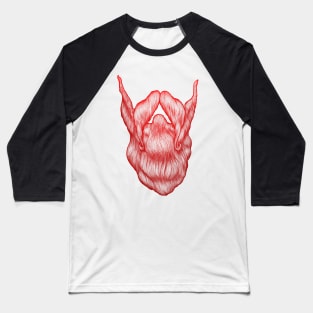 Red Beard Baseball T-Shirt